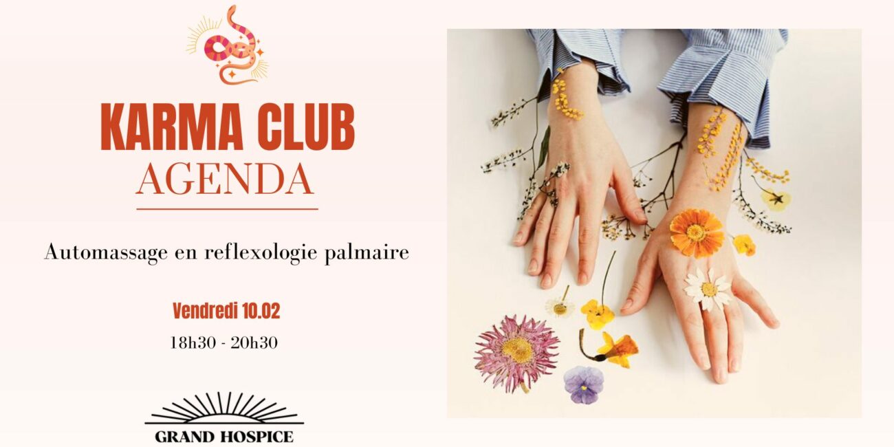 KARMA CLUB REFLEXOLOGY SELF-MASSAGE WORKSHOP