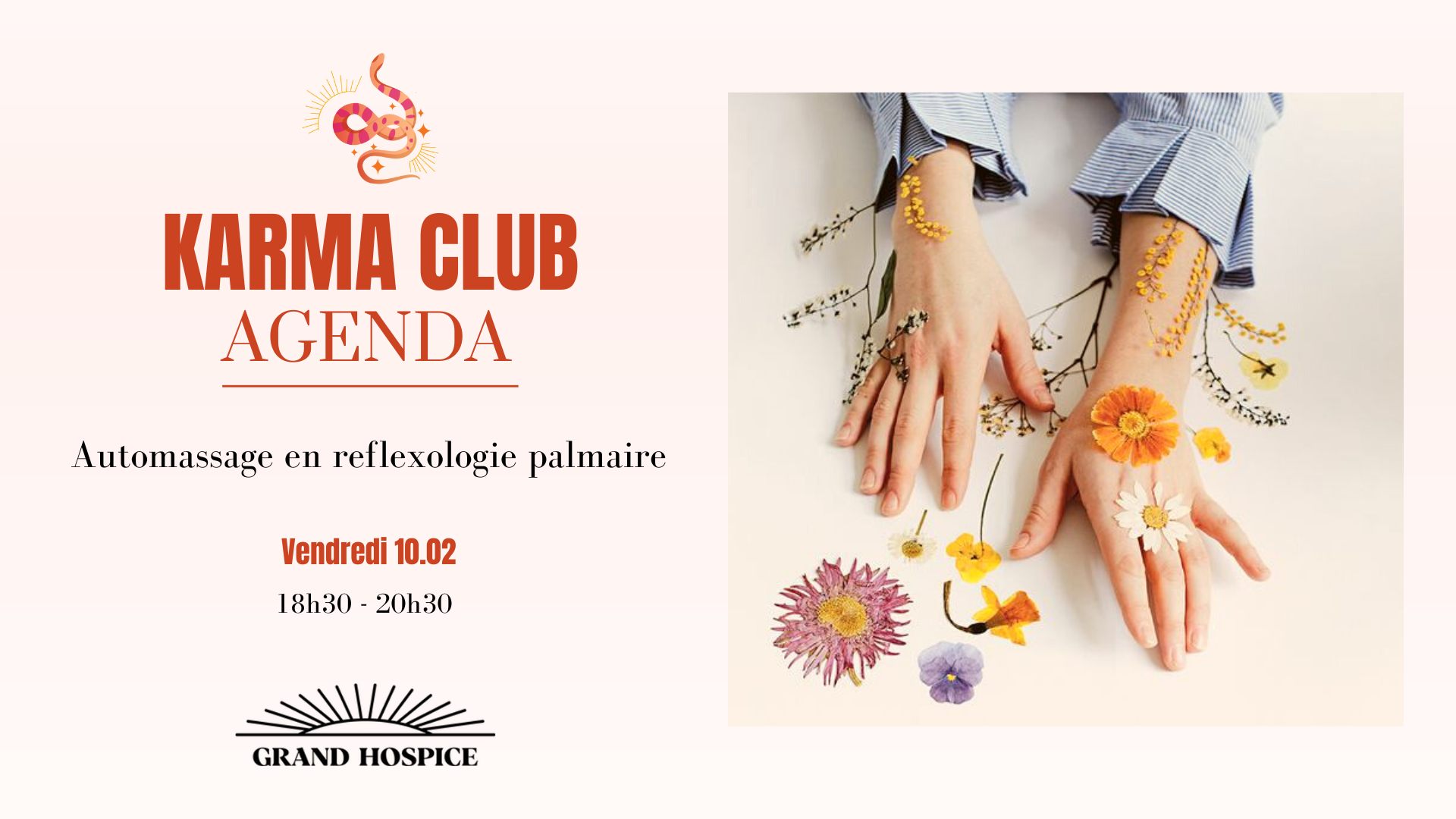 KARMA CLUB REFLEXOLOGY SELF-MASSAGE WORKSHOP