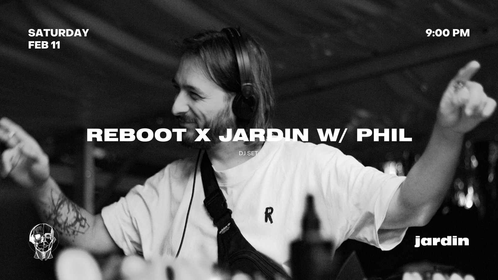 REBOOT X JARDIN SOIREE JARDIN BAR GRAND HOSPICE PHIL DJ