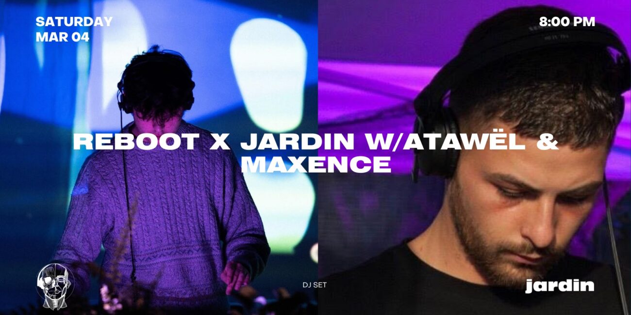 hospice records, jardin, reboot, atawël, maxence, djset