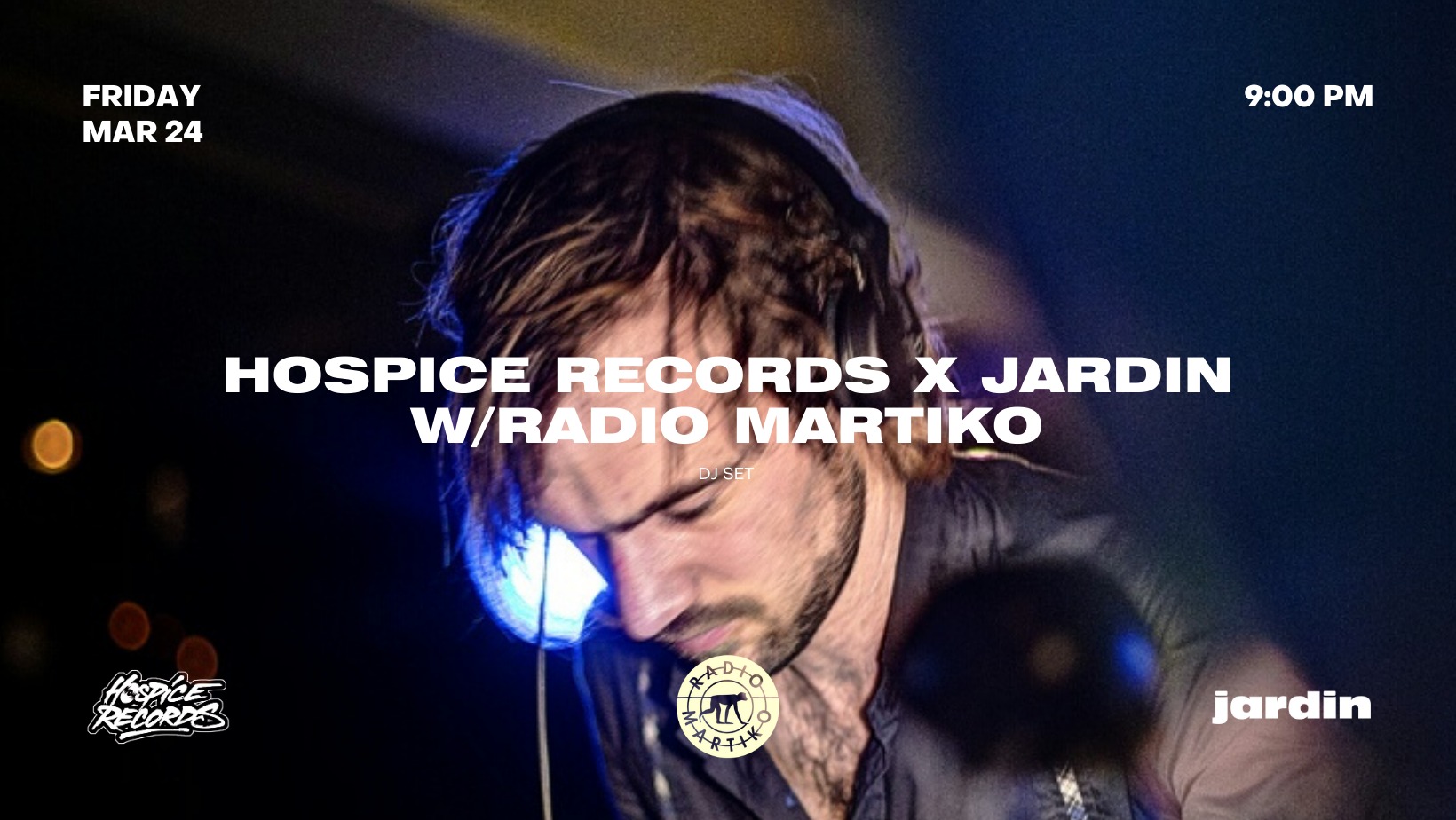 Hospice Records invites Radio Martiko to Jardin Hospice in March