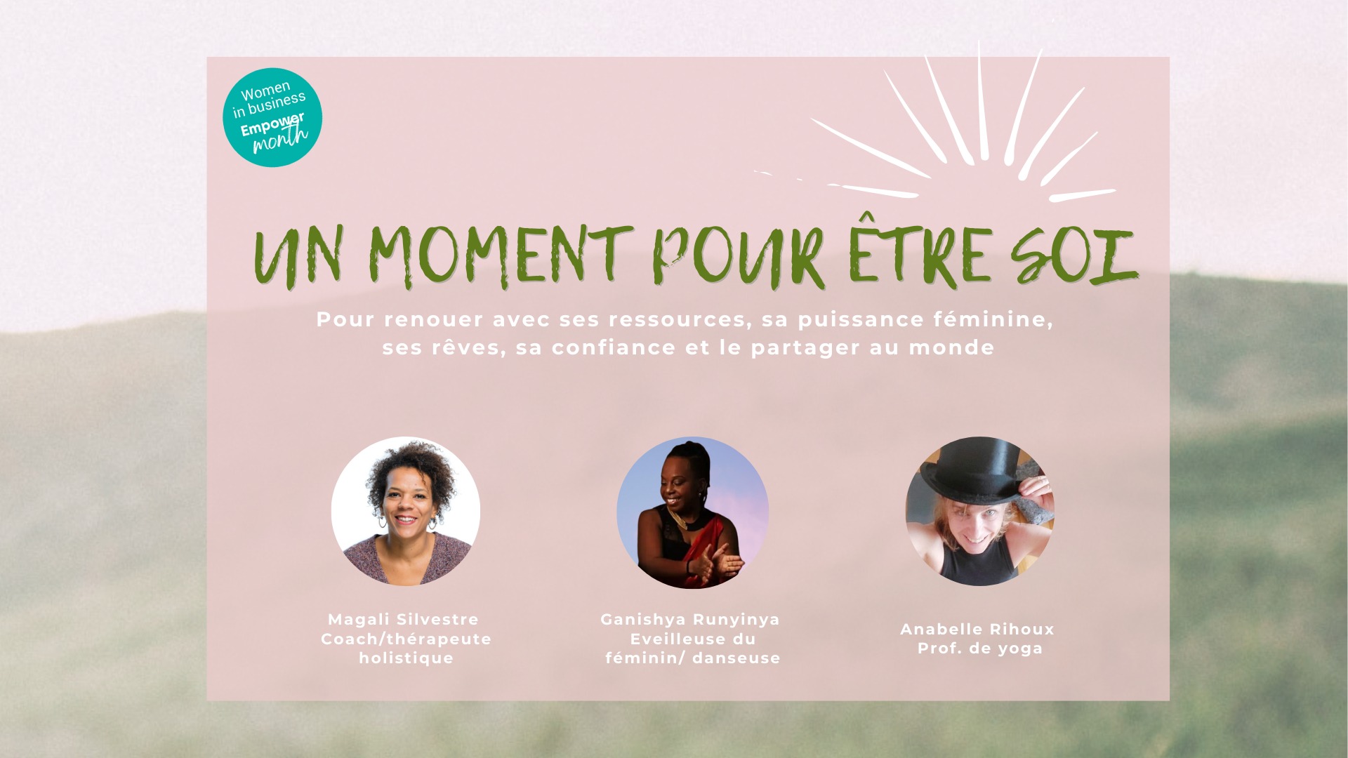 atelier coaching magali, un moment pour être soi, women in business